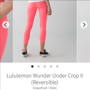 Lululemon winder under crop ll